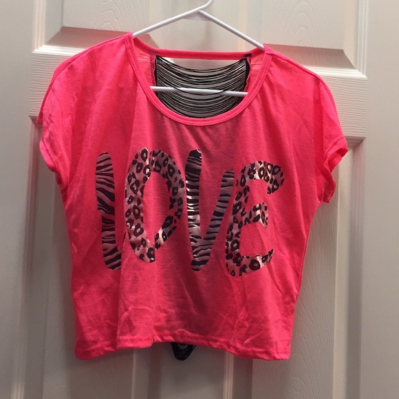Tops - Hot Pink LOVE 💗 Shirt